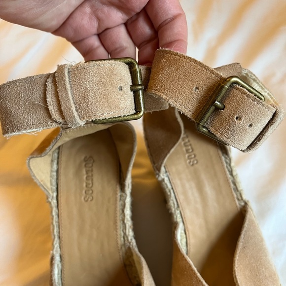 soludos positano platform wedge 7.5 comfort espadrilles - Picture 10 of 16